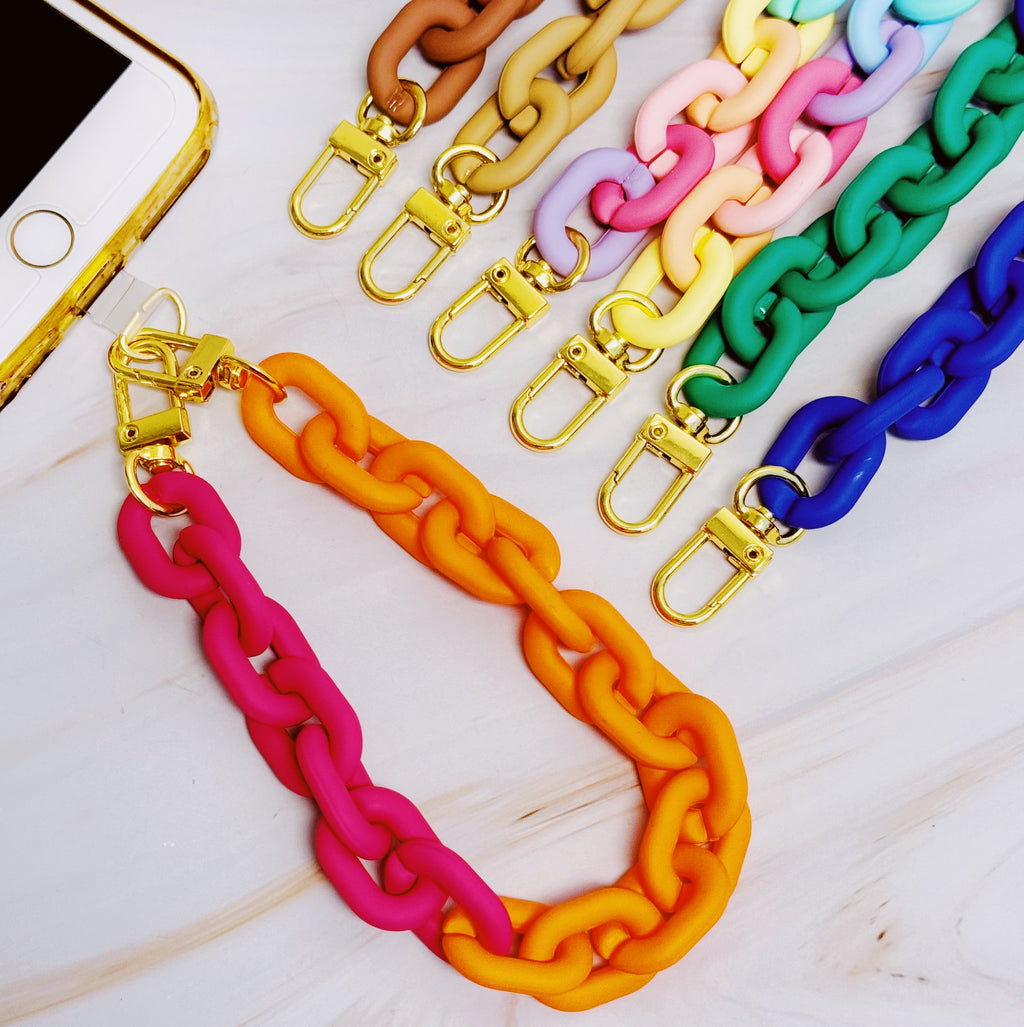 Phone Wrist Lanyard Strap, Braided Color Wristlet with Tether Card – image 2