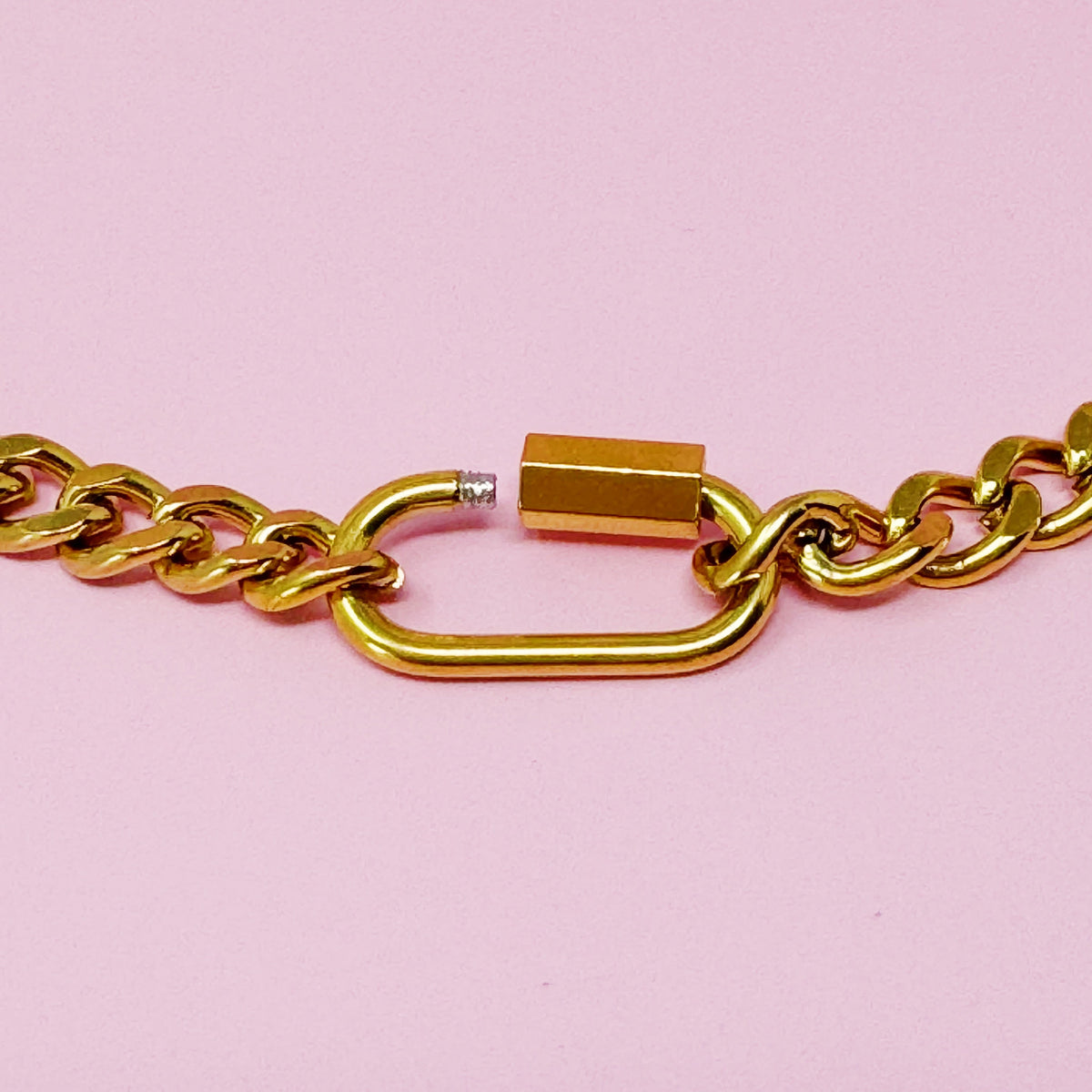 Gold Chain Phone Lanyard – Crossbody Phone Strap, 46 in – image 7