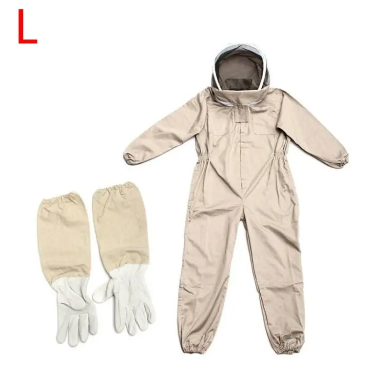 Ventilated Full Body Beekeeping Suit with Gloves and Veil Hood – image 8