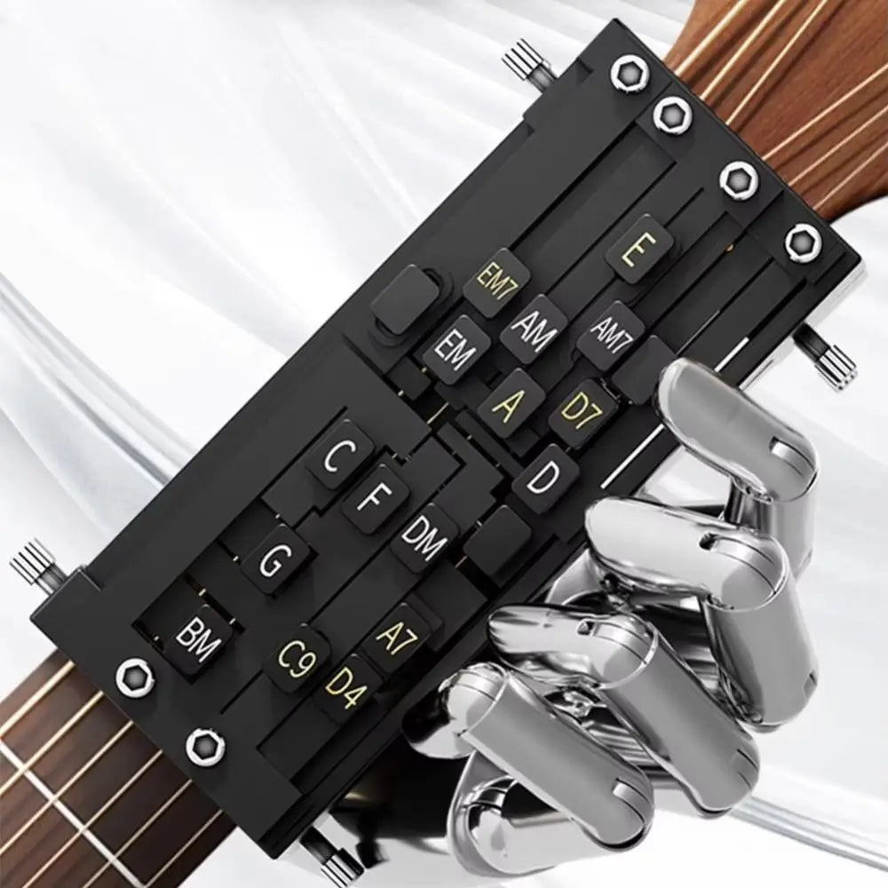 Guitar Chord Trainer – Clip-On Chord Practice Aid for Beginners