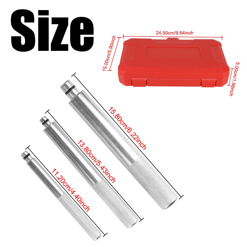 Bearing Race and Seal Driver Set, 17-Piece Aluminum Installer Kit – image 4