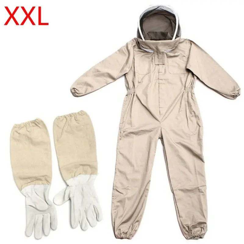 Ventilated Full Body Beekeeping Suit with Gloves and Veil Hood – image 7