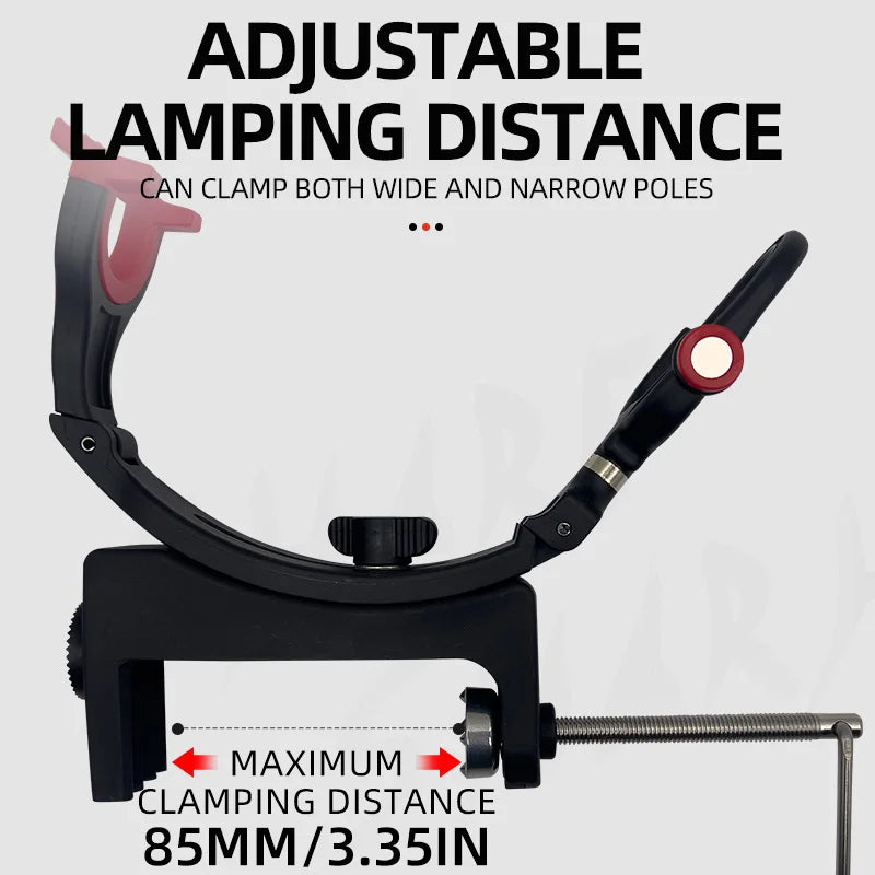Adjustable Double Head Bridge Rod Rack for Boat Fishing – image 3