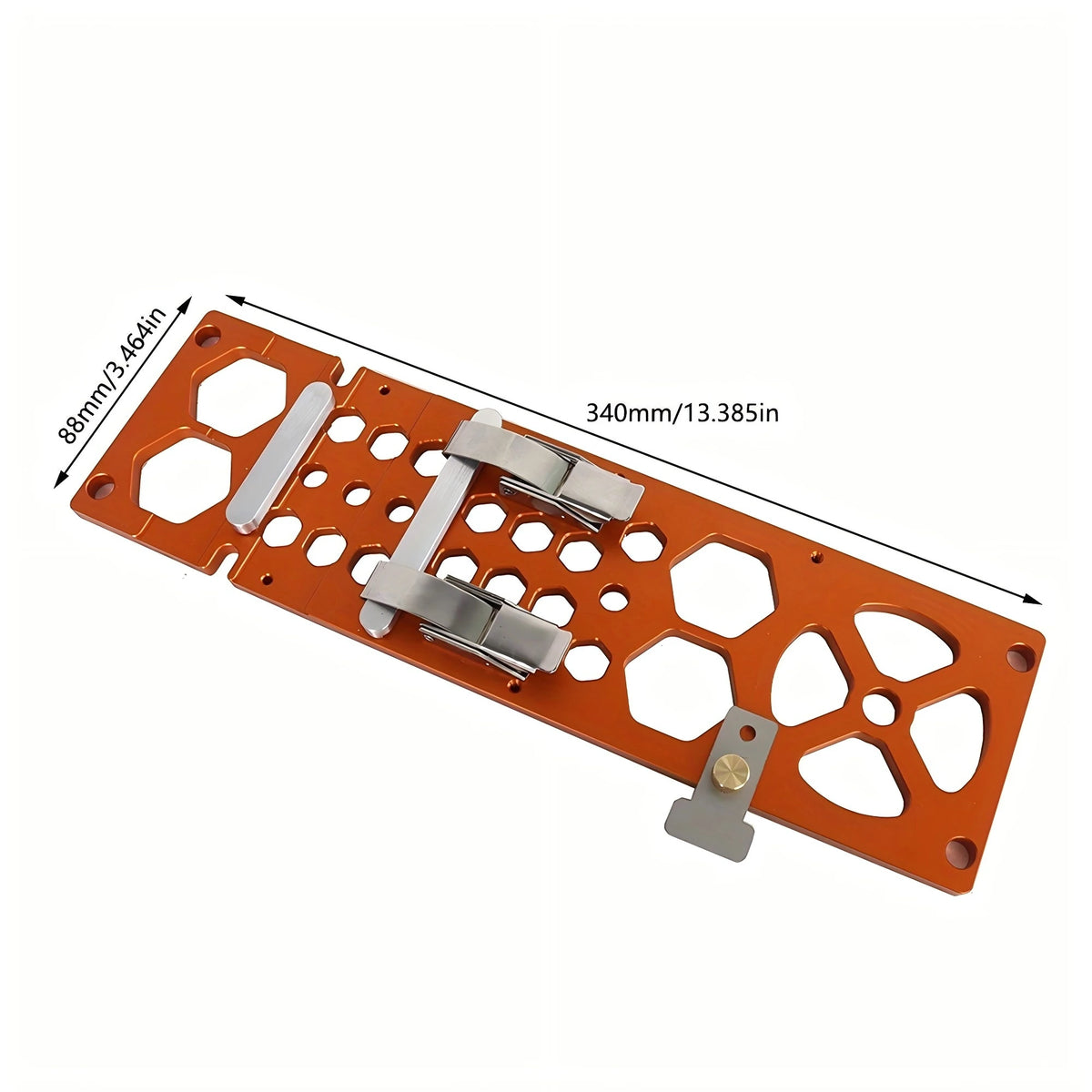 Track Saw Square Guide Rail Angle Stop – 90 Degree Aluminum – image 6
