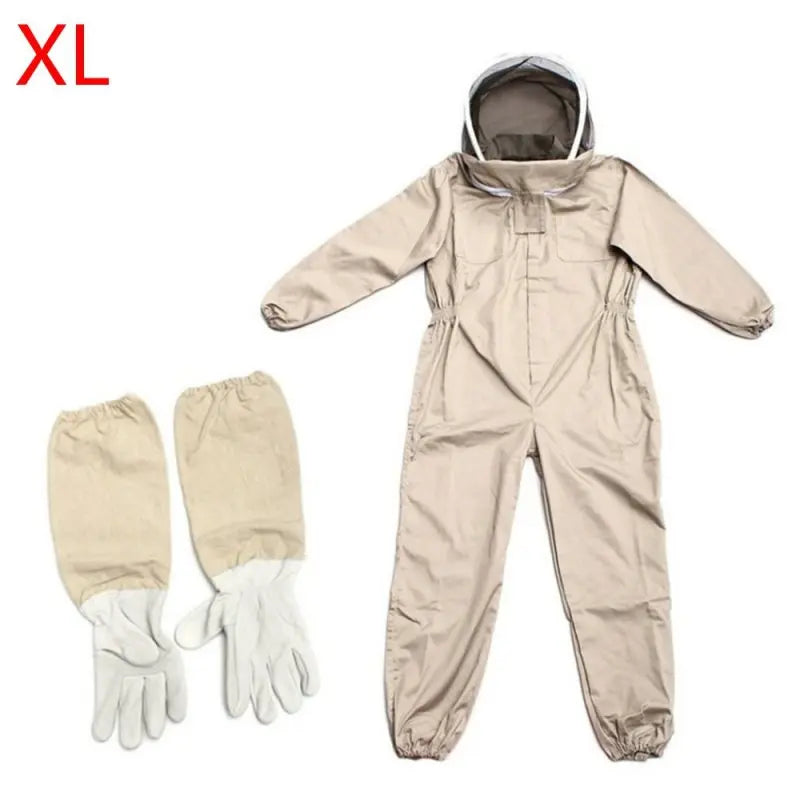 Ventilated Full Body Beekeeping Suit with Gloves and Veil Hood – image 6