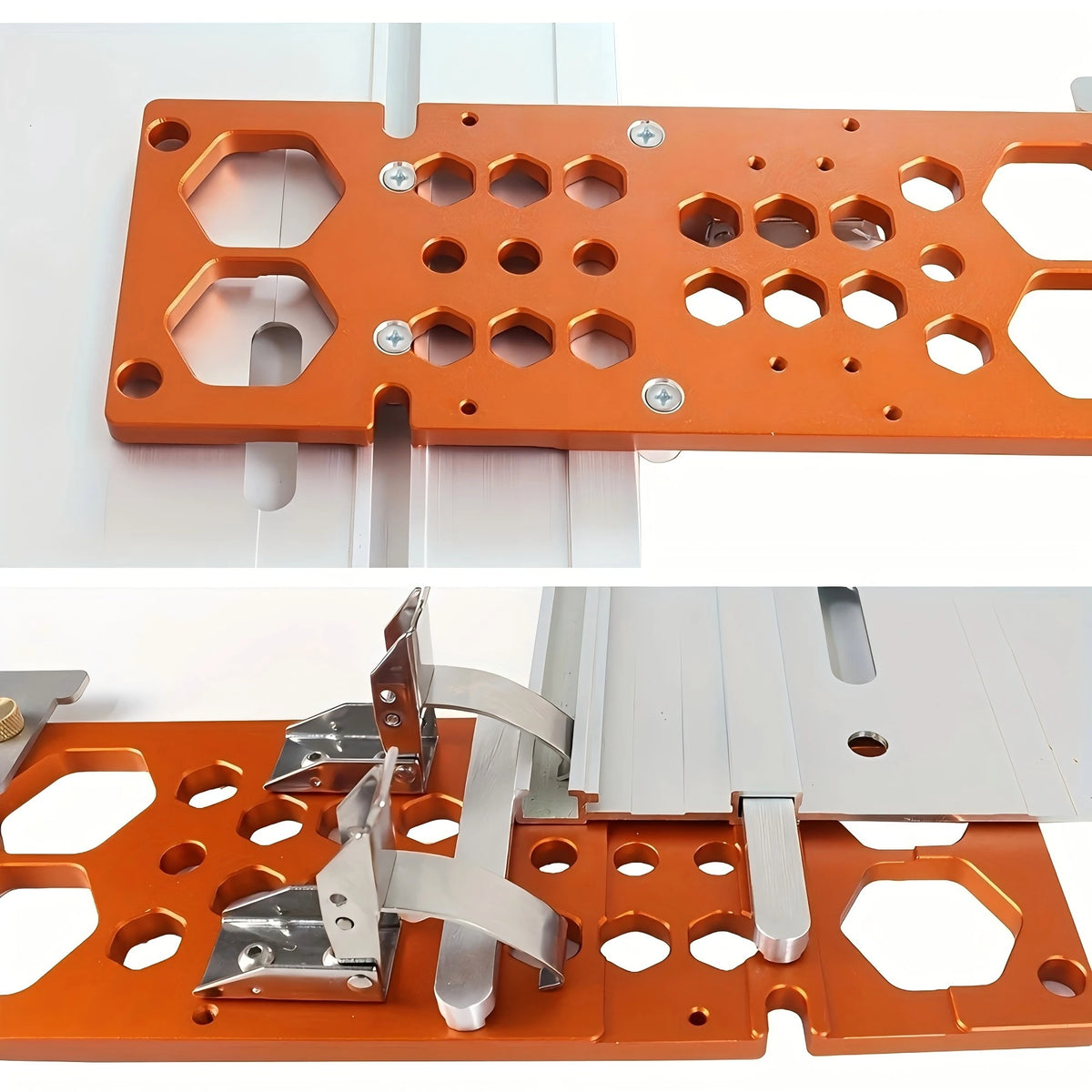 Track Saw Square Guide Rail Angle Stop – 90 Degree Aluminum – image 5