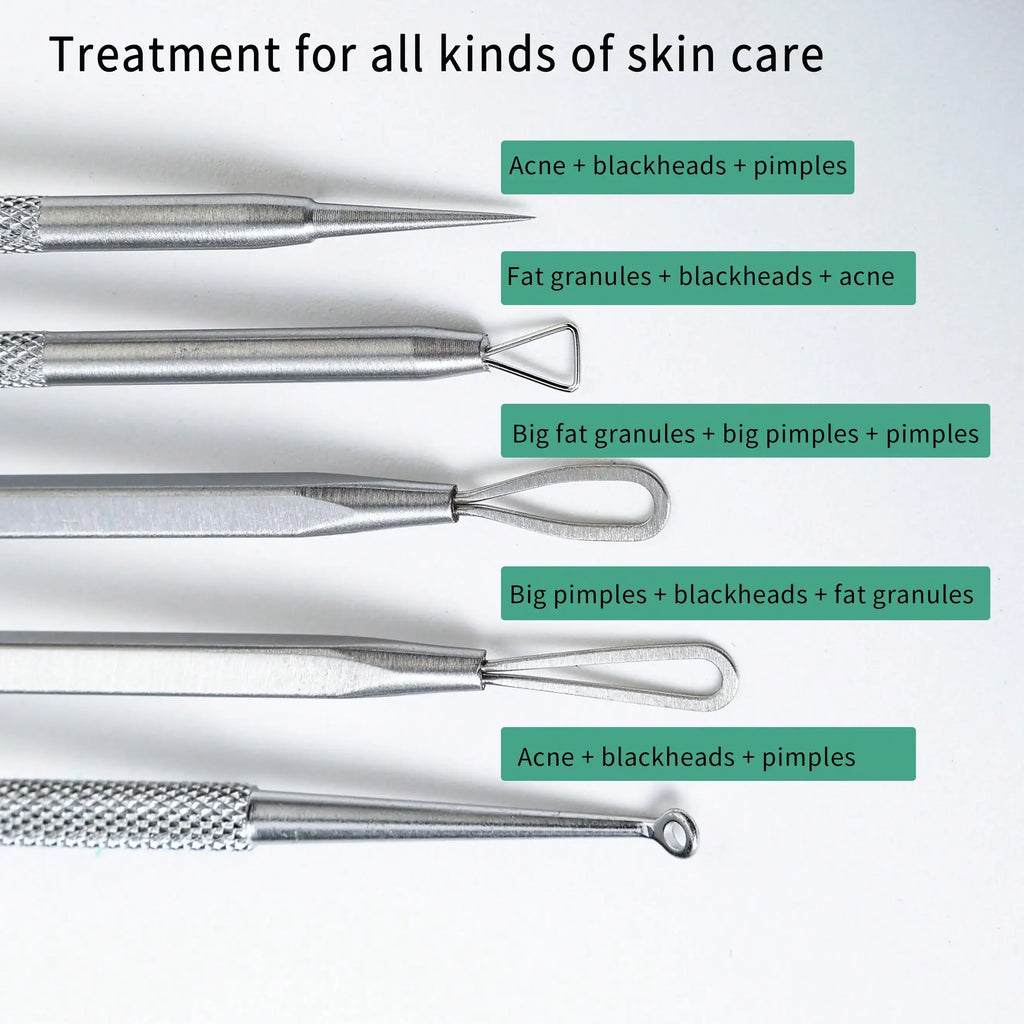 Blackhead Extractor Tool Kit Stainless Steel with Storage Box – image 6