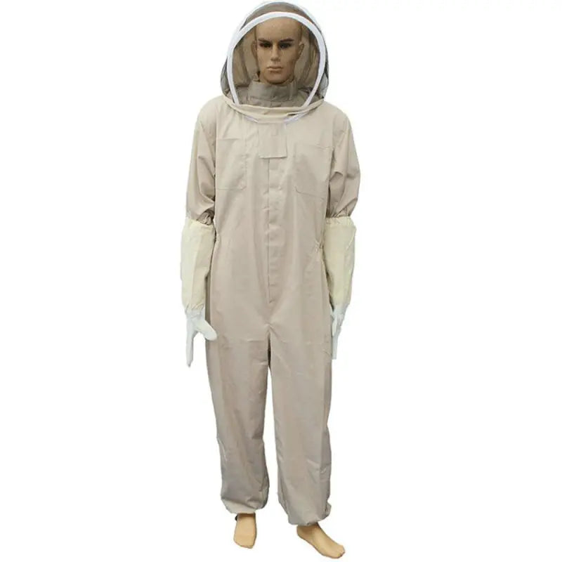 Ventilated Full Body Beekeeping Suit with Gloves and Veil Hood – image 2