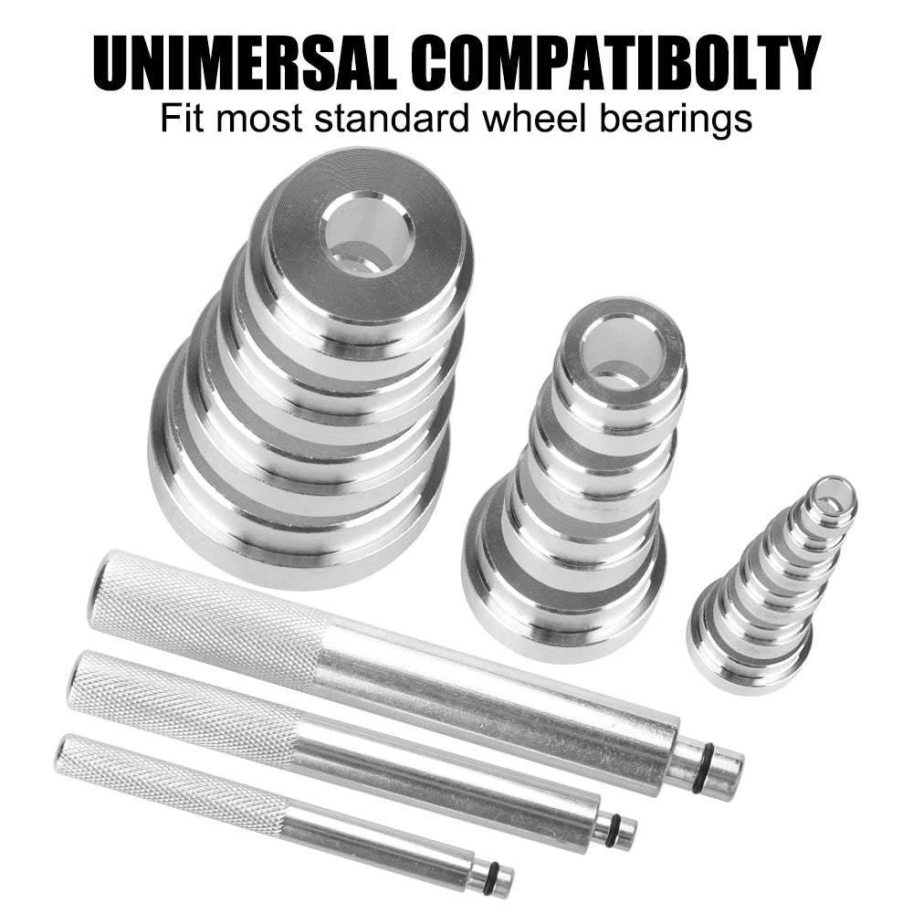 Bearing Race and Seal Driver Set, 17-Piece Aluminum Installer Kit – image 6