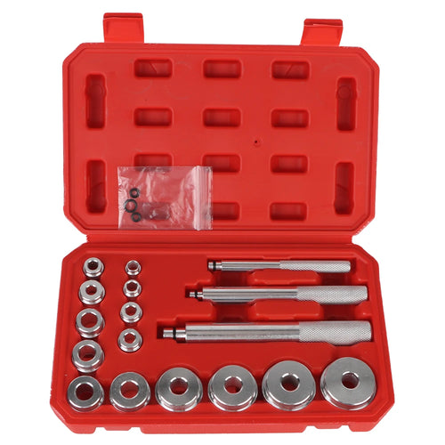 Bearing Race and Seal Driver Set, 17-Piece Aluminum Installer Kit