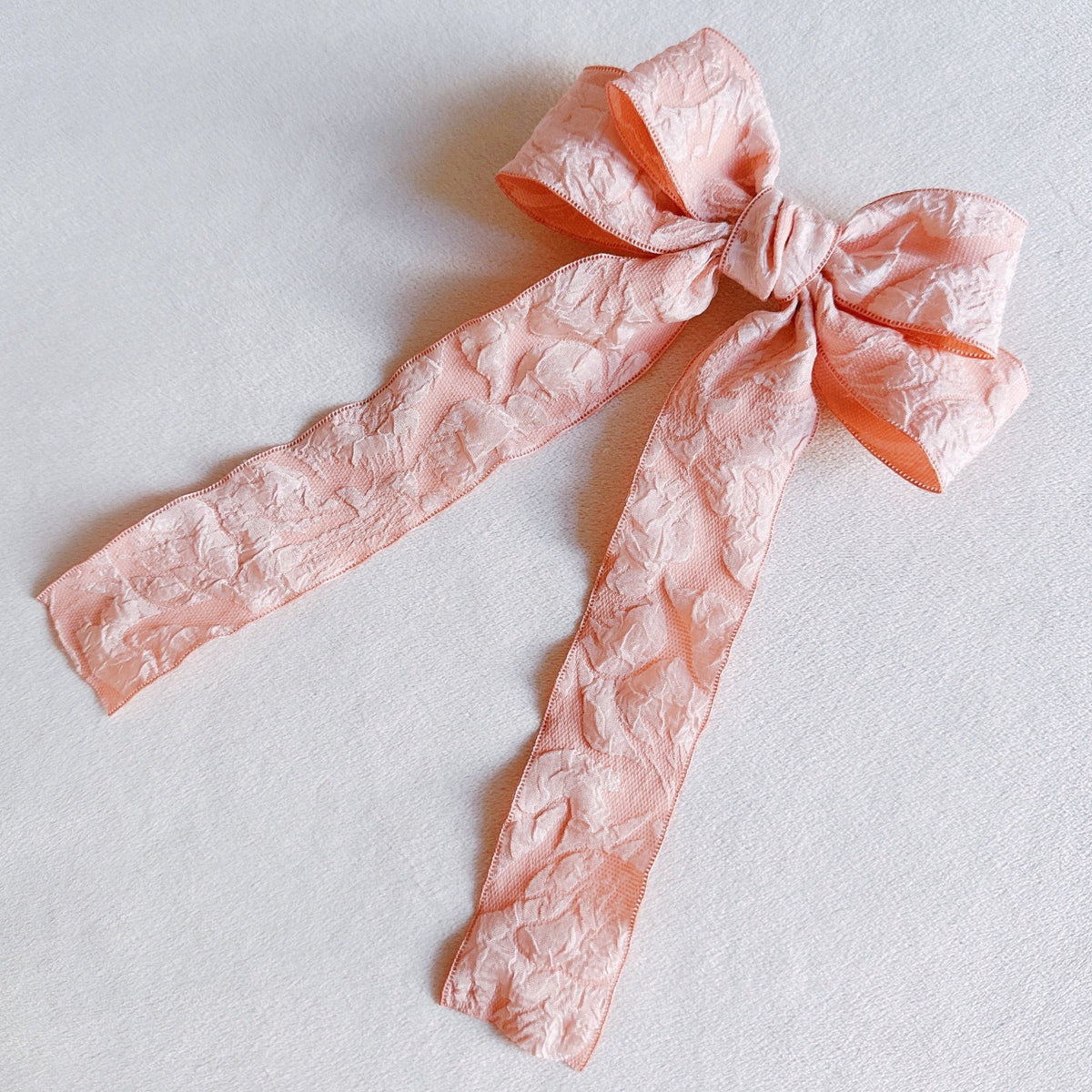 Hair Clip, Vintage Rosette Bow Design – image 4