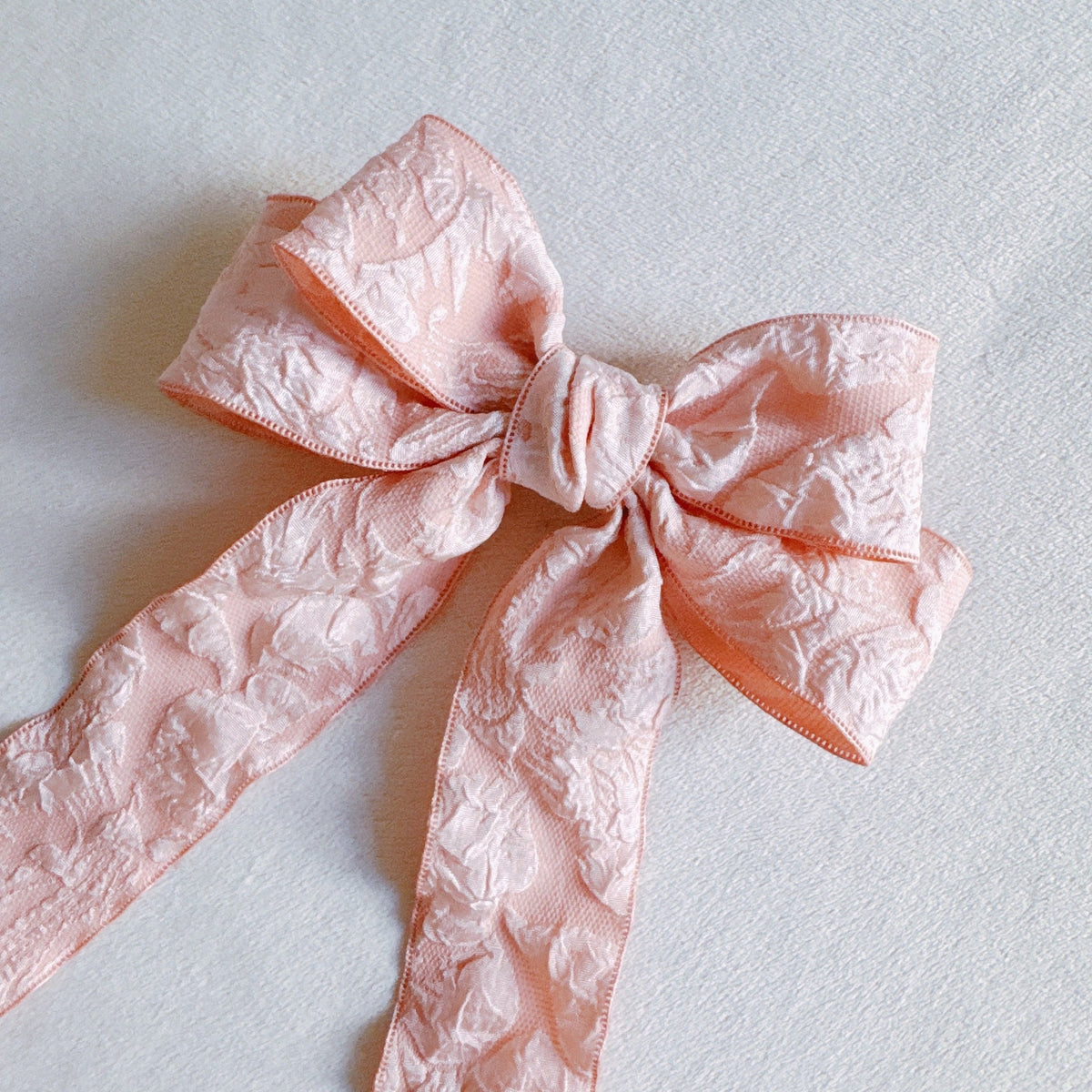 Hair Clip, Vintage Rosette Bow Design – image 5