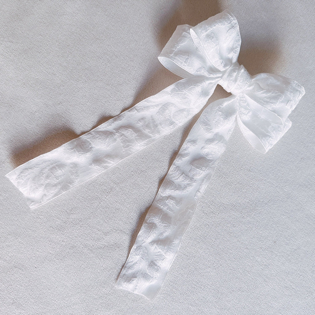 Hair Clip, Vintage Rosette Bow Design – image 6
