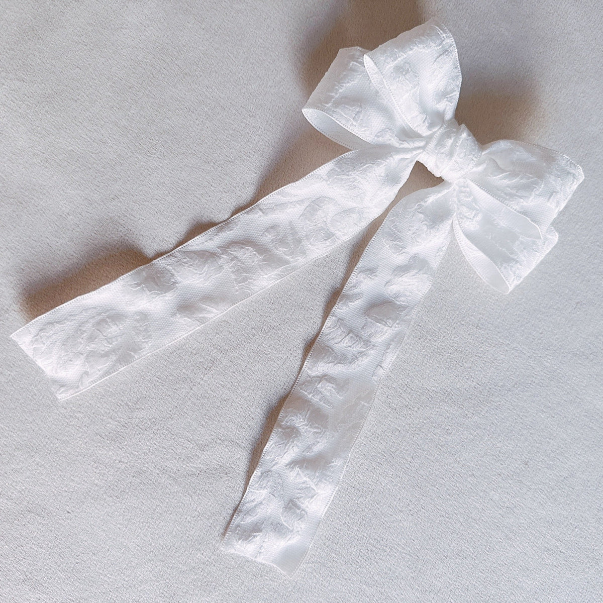 Hair Clip, Vintage Rosette Bow Design – image 6