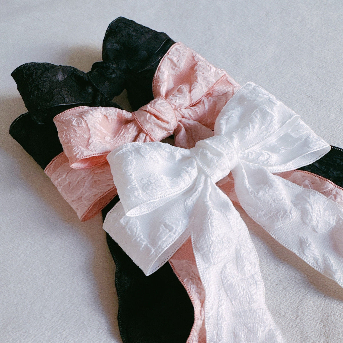 Hair Clip, Vintage Rosette Bow Design