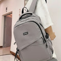 Laptop Backpack – Lightweight Large-Capacity Travel Bag, White