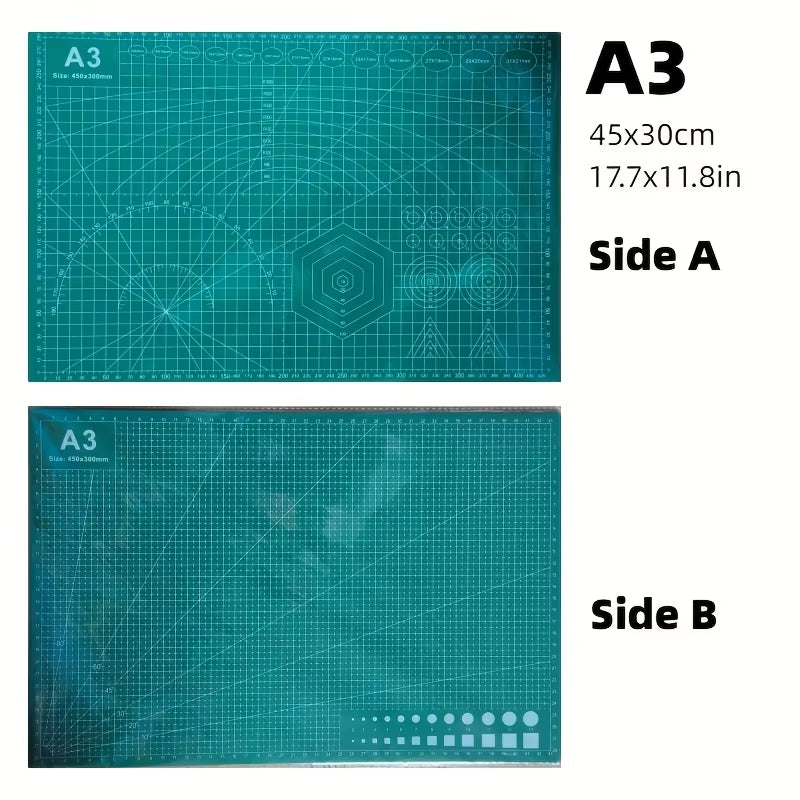 Cutting Mat A3/A4 Grid Board for Quilting, Sewing and Crafts – image 2