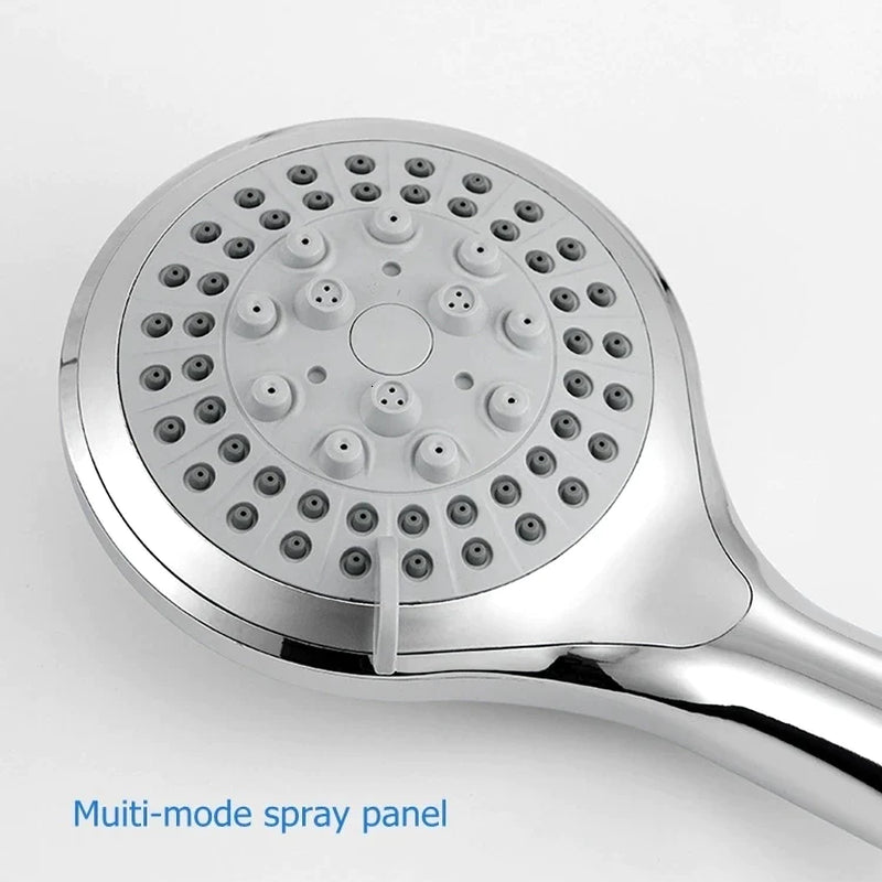 Handheld Shower Head - 5-Setting High Pressure Sprayer, 5 ft Hose – image 11
