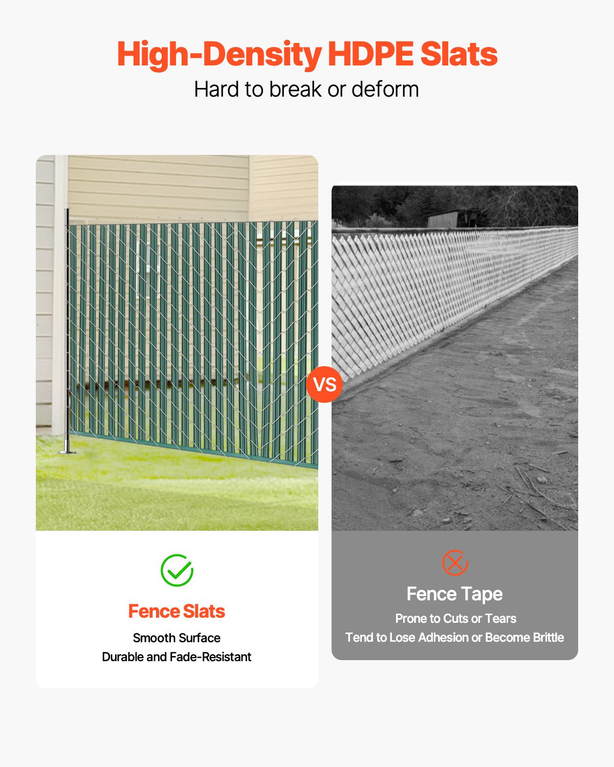 Chain Link Fence Privacy Slats for 5 ft Fence, Bottom Locking – image 4