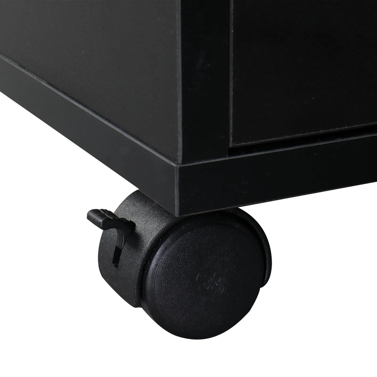 Rolling Manicure Table with Built-In Fan, Double Cabinet and 3 Drawers – image 15