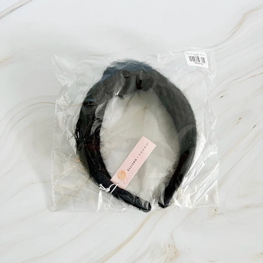 Knit Headband – Cable Knit Knotted Hair Band – image 8