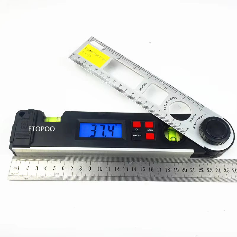 Digital Angle Finder Construction Protractor 0-270 Degree