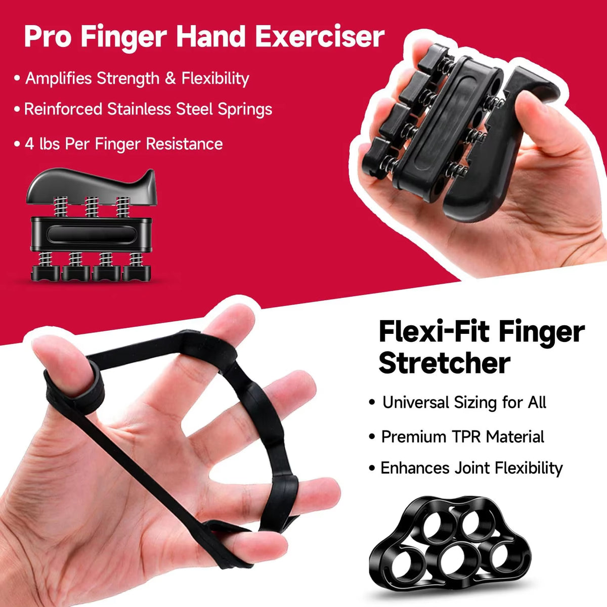 Adjustable Hand Grip Strengthener, 5-60 kg – image 4