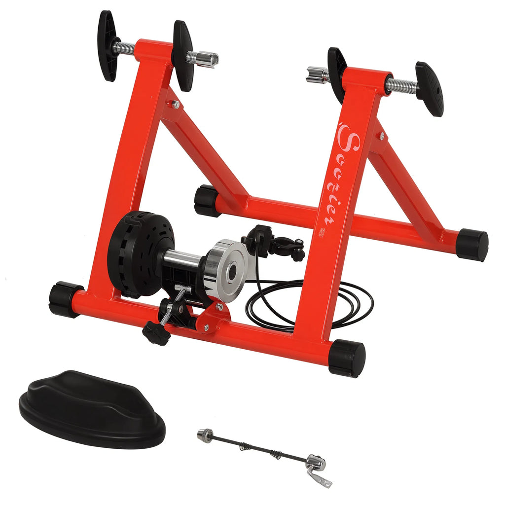 Bike Trainer Stand, Magnetic Indoor Cycling Trainer with 5 Levels – image 2