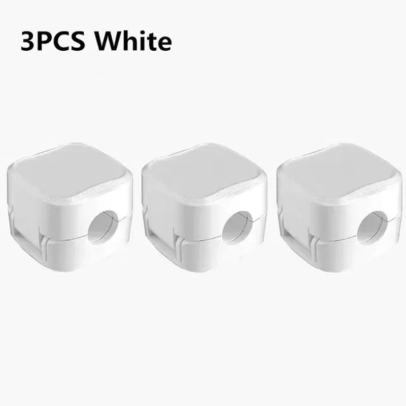 Magnetic Under-Desk Cable Clips Cord Organizer – image 9