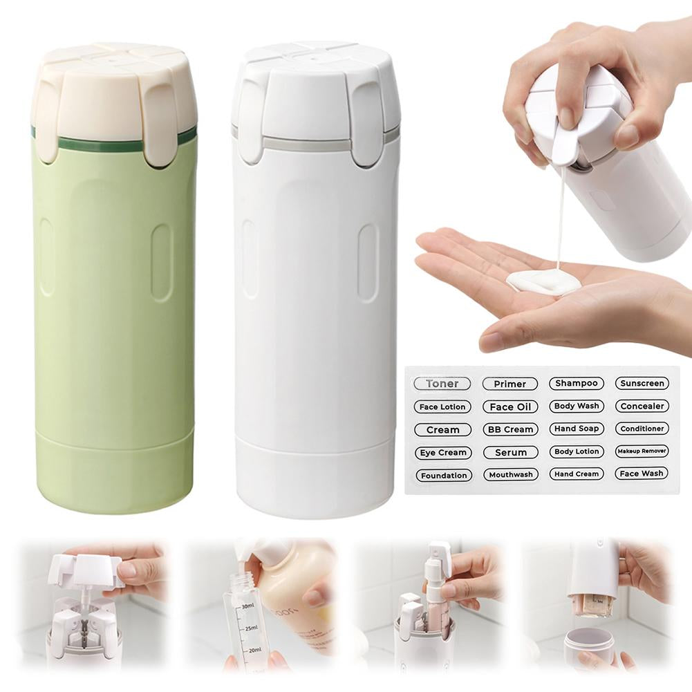 Travel Bottle Set, 4 in 1 Leak Proof Dispenser – image 2