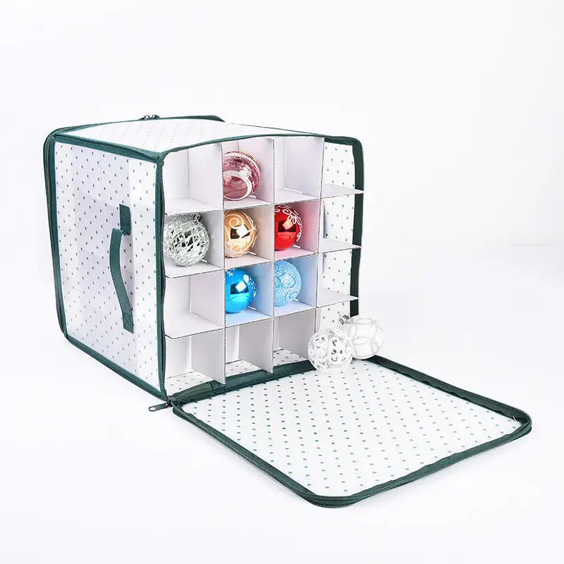Christmas Ornament Storage Box - 64-Grid Bauble Organizer – image 7