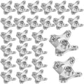 Butterfly Corner Brackets 24 Pcs – Detachable L-Brace Set