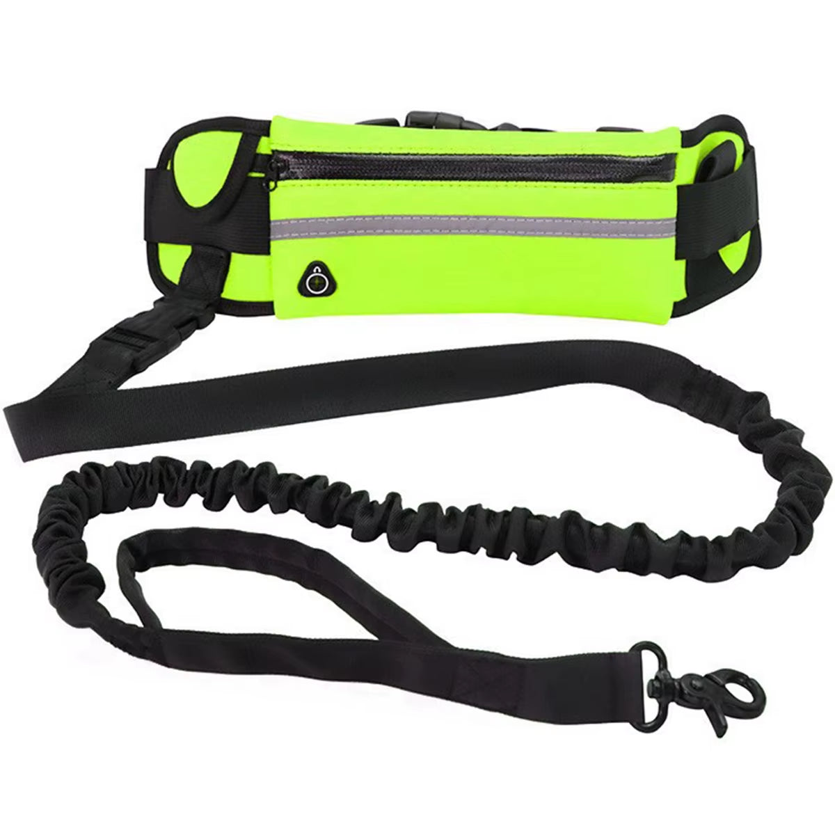 Hands-Free Dog Leash with Waist Bag - Reflective Bungee for Running – image 8