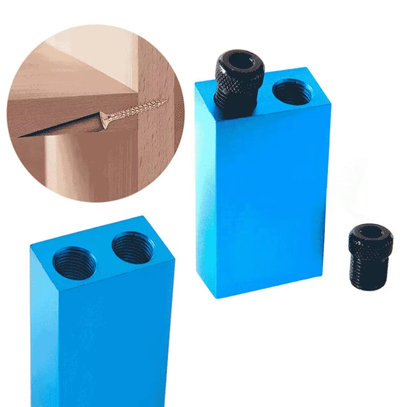 Pocket Hole Jig Kit 15 Degree Oblique Hole Locator with Drill Bits – image 6