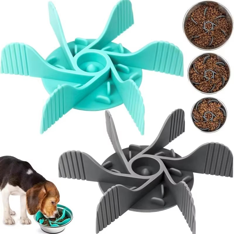 Slow Feeder Bowl Insert - Silicone Suction Cup Maze for Dog Bowls – image 2