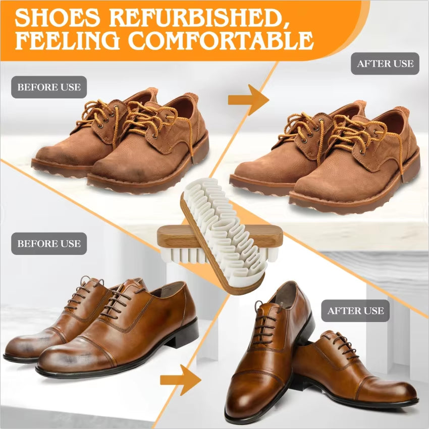 2-Pack Suede & Nubuck Shoe Cleaning Brushes – image 5