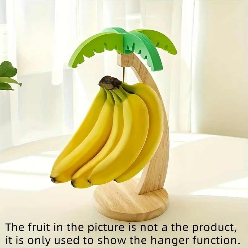 Wooden Banana Holder Fruit Stand – image 6
