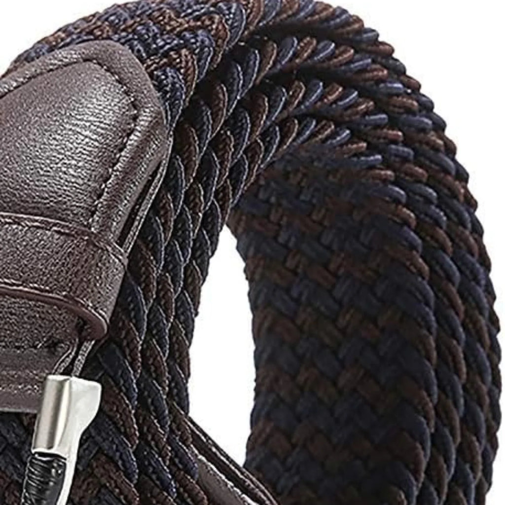 Elastic Braided Belt, Woven Stretch Belt for Women and Men, 41 in – image 2