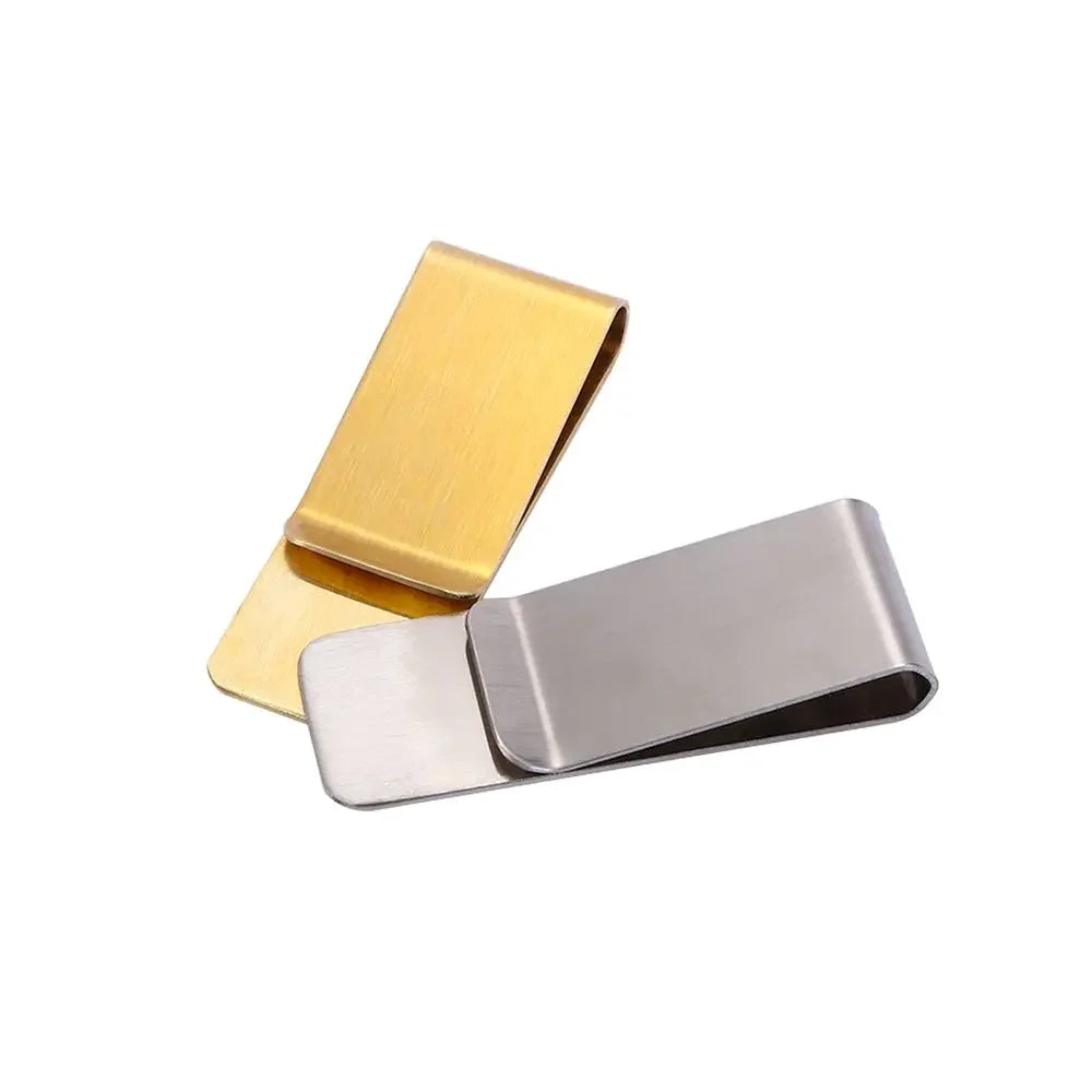 Stainless Steel Money Clip, Slim Cash and Card Holder – image 6
