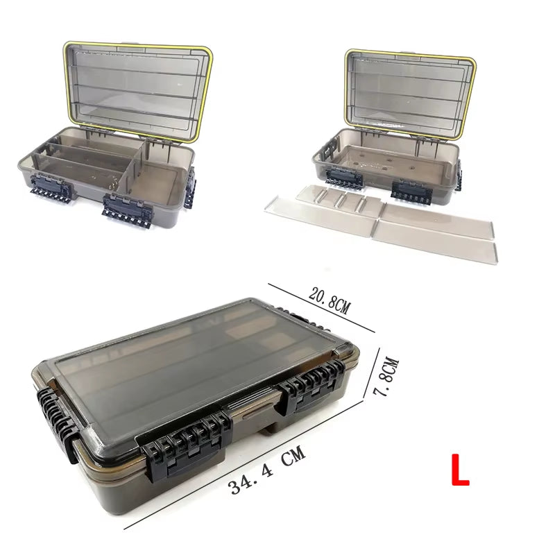 Large Waterproof Fishing Tackle Storage Box – image 9