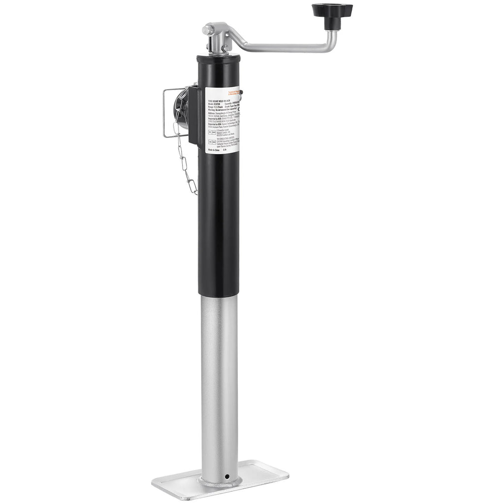 Trailer Jack 2000 lb Weld-On Swivel with Handle – image 10