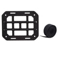 MOLLE Headrest Panel, Carbon Fiber Vehicle Seat Back Organizer