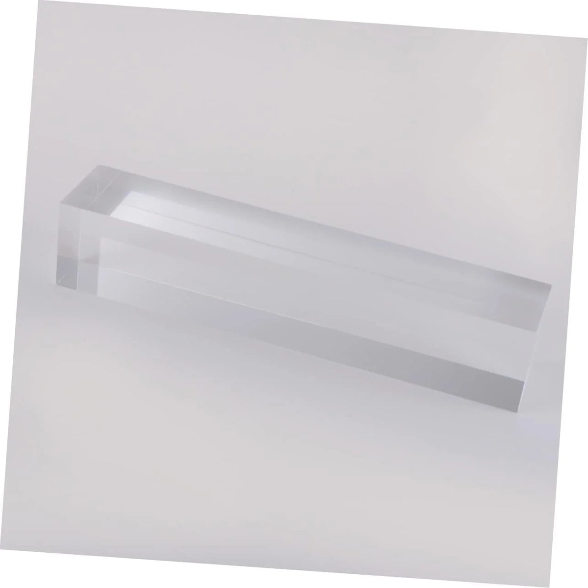 Earring Holder, Clear Acrylic Column Jewelry Display Stand – image 3