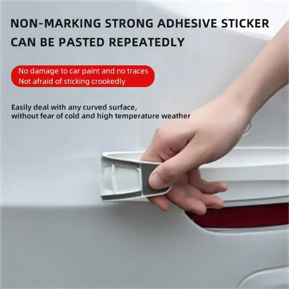 Car Bumper Guard Protector Strips - Universal Rubber Front & Rear Bumper Lip Guard