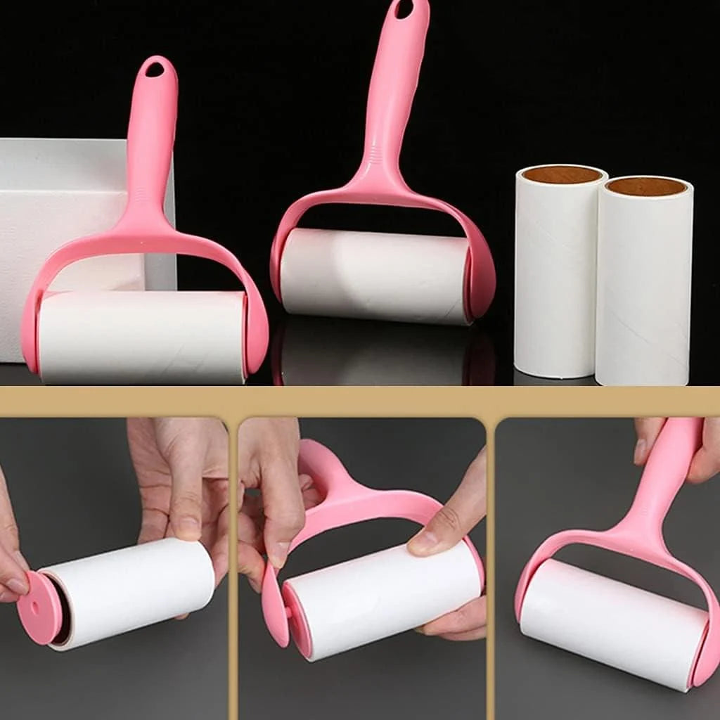 Lint Roller Set 120 Sheets Extra Sticky Pet Hair Remover – image 2