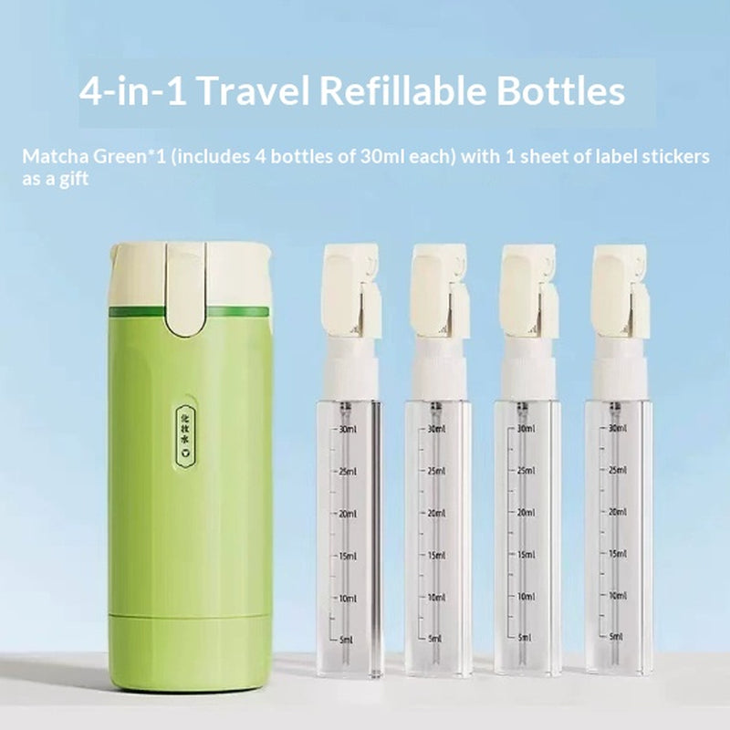 Travel Bottle Set, 4 in 1 Leak Proof Dispenser – image 10