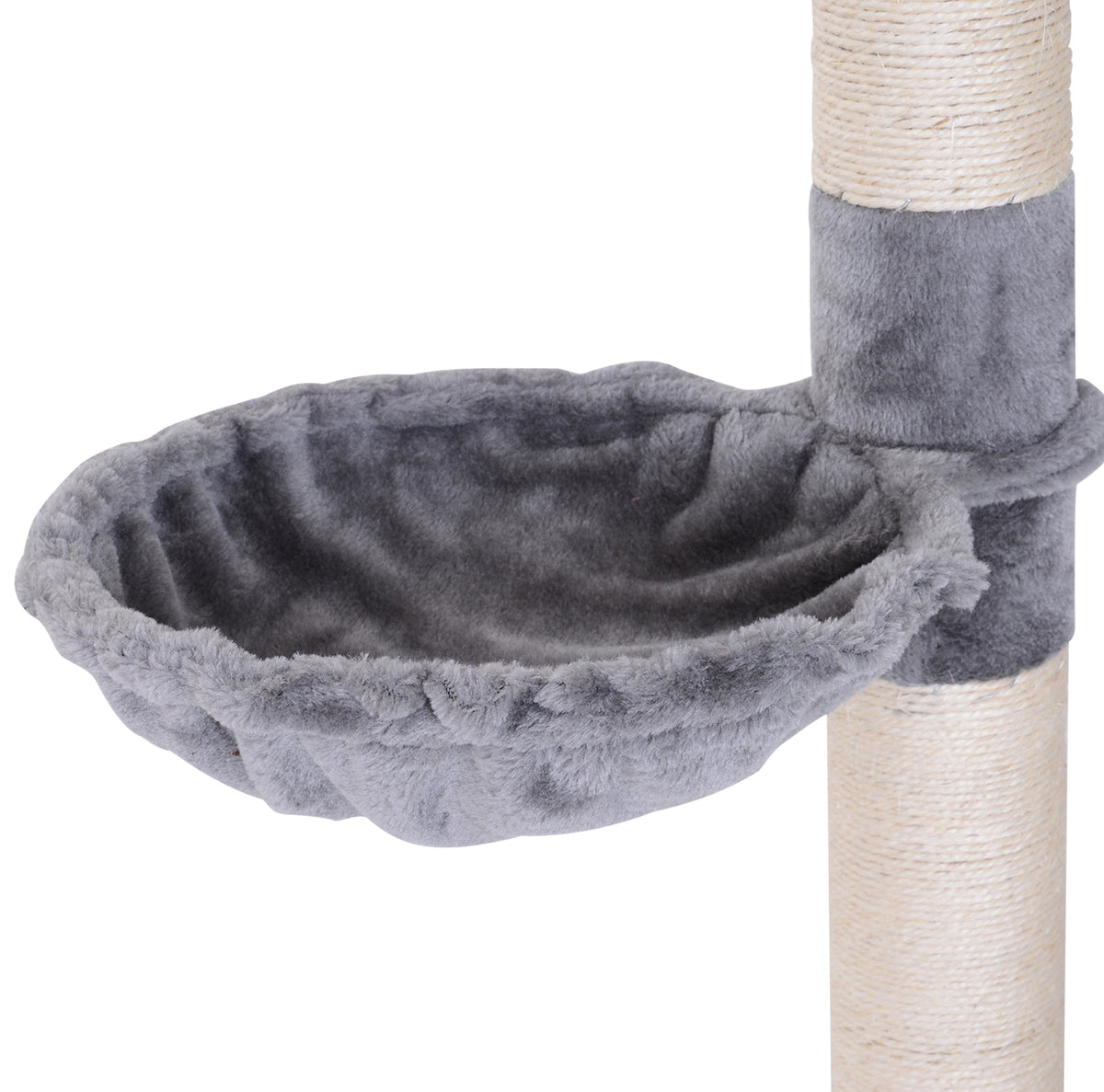 Floor to Ceiling Cat Tree, Adjustable 90.5-102 in 5-Tier Tower – image 8