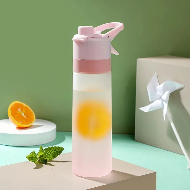 Spray Water Bottle 650ml, Misting Sports Bottle for Gym – image 9
