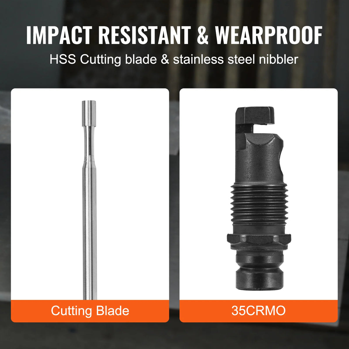 Sheet Metal Nibbler – Double-Head Drill Attachment – image 6