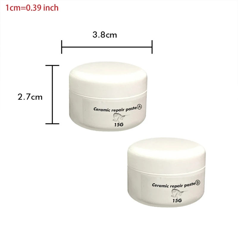 Tub, Tile & Shower Repair Paste - Porcelain Chip and Crack Repair Kit